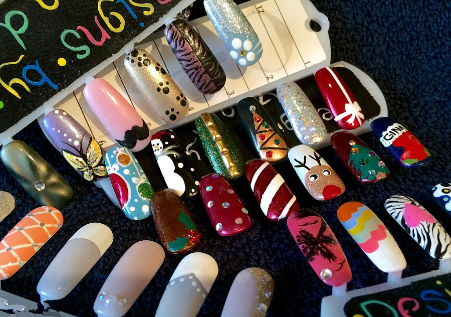 超可愛的手繪美甲！