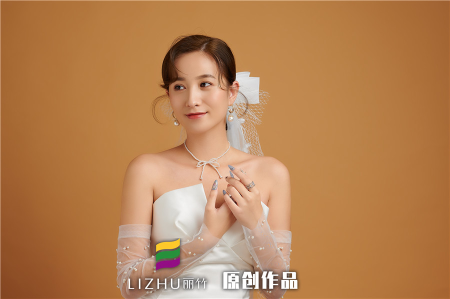 麗竹彩妝作品：簡約韓式新娘系列