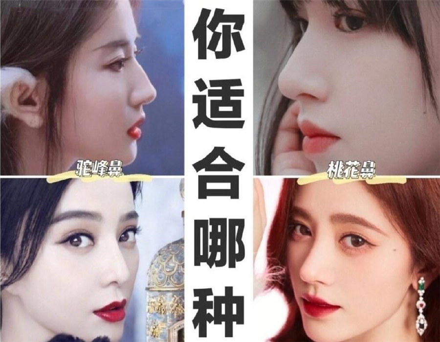 世界公認好看的鼻形，你喜歡哪一款？