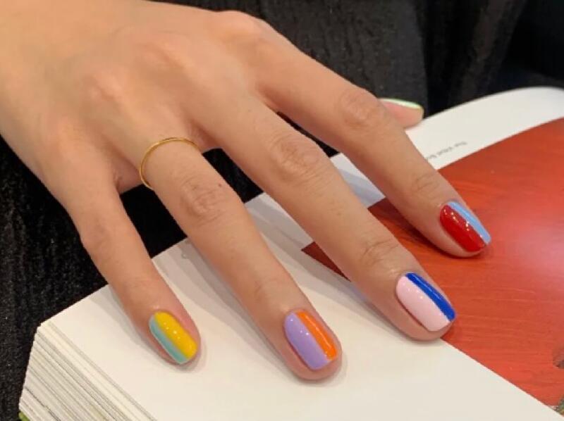 夏日跳色美甲合輯，廣西美甲師培訓(xùn)班都收集好了
