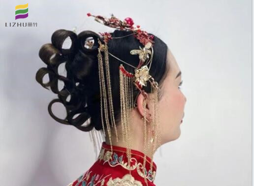 秀禾新娘發(fā)型，盡情展示中國古典美
