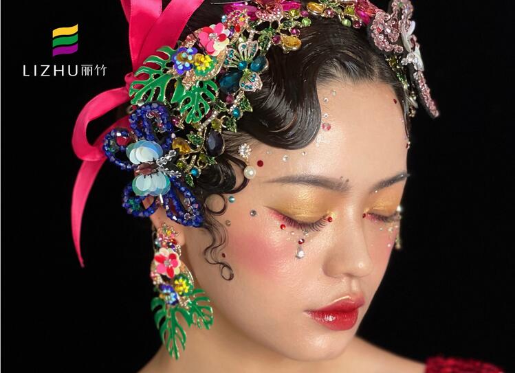 輕奢復(fù)古名媛造型，南寧化妝十大名校作品