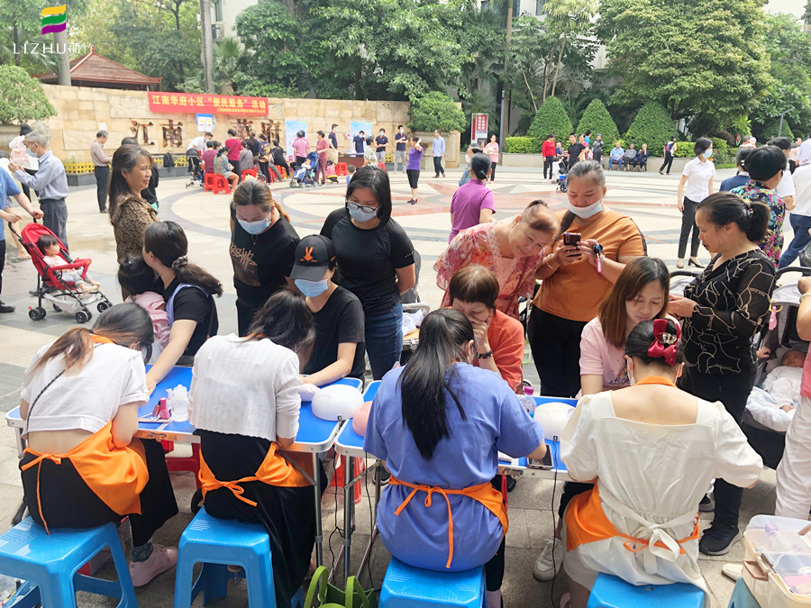 南寧美甲專業(yè)外出實踐，學員技術受肯定