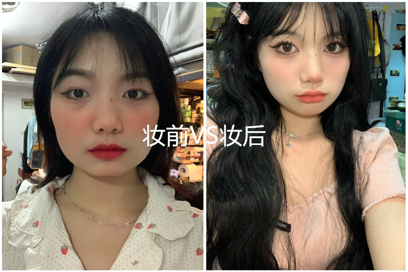 方形臉妝容教程，廣西美妝培訓(xùn)學(xué)校一對一指導(dǎo)