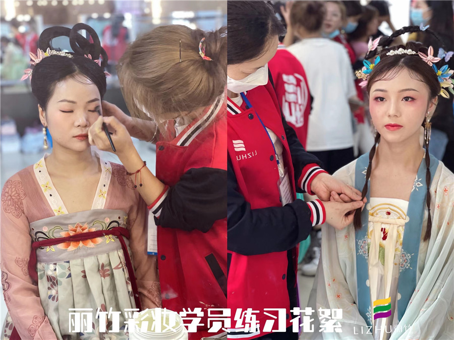 古代女子化妝步驟，廣西專業(yè)化妝培訓(xùn)學(xué)校幫你講解