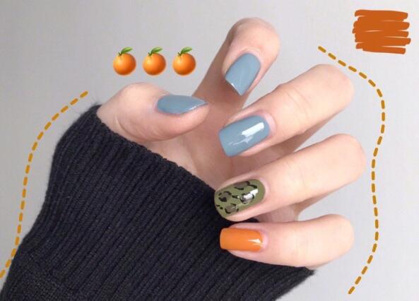 夏日跳色美甲，廣西麗竹美甲學(xué)校熱情分享