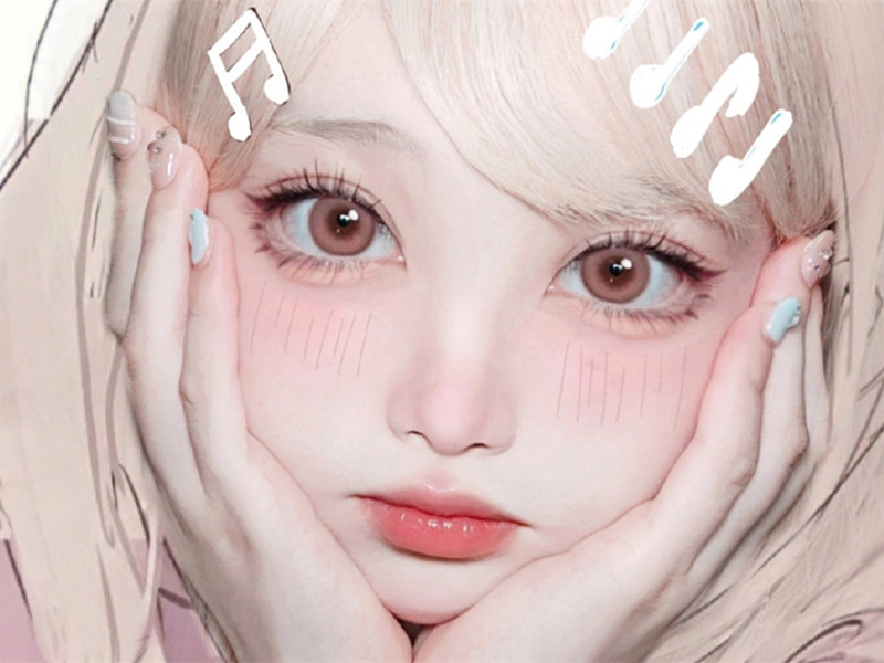 漫畫少女仿妝，廣西彩妝專業(yè)培訓分享教程