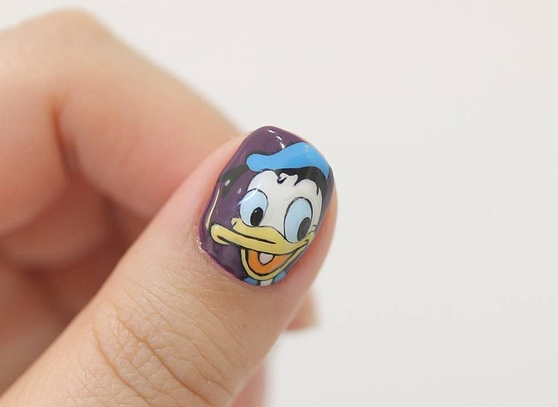 卡通手繪美甲教程，?南寧美甲速成班教你