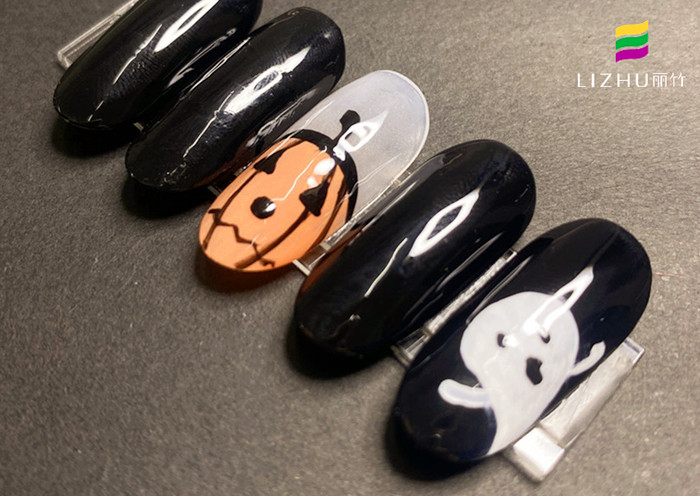 萬(wàn)圣主題美甲，南寧美甲學(xué)習(xí)中心作品分享