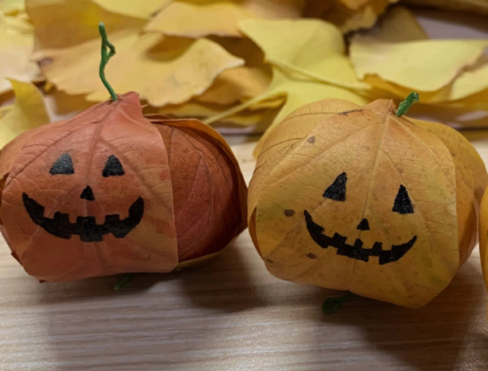 萬圣落葉南瓜燈教程 ，可可愛愛萌萌噠