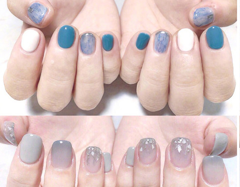 簡約單色美甲，南寧美甲教學(xué)分享