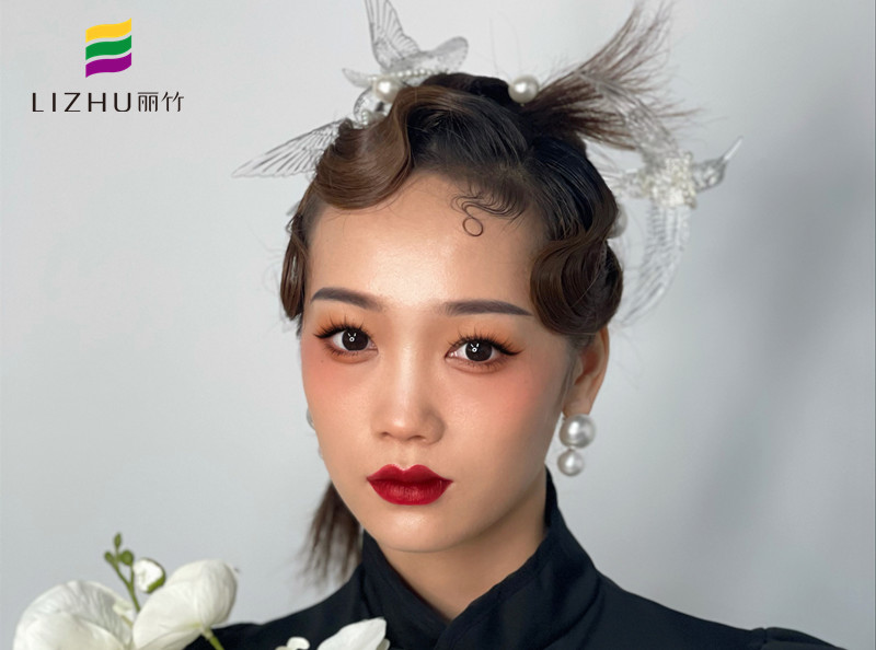 新中式旗袍造型，南寧時尚新娘造型學校演繹中國風