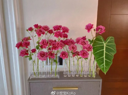 試管花瓶插花，廣西南寧花藝師培訓(xùn)學(xué)校分享浪漫