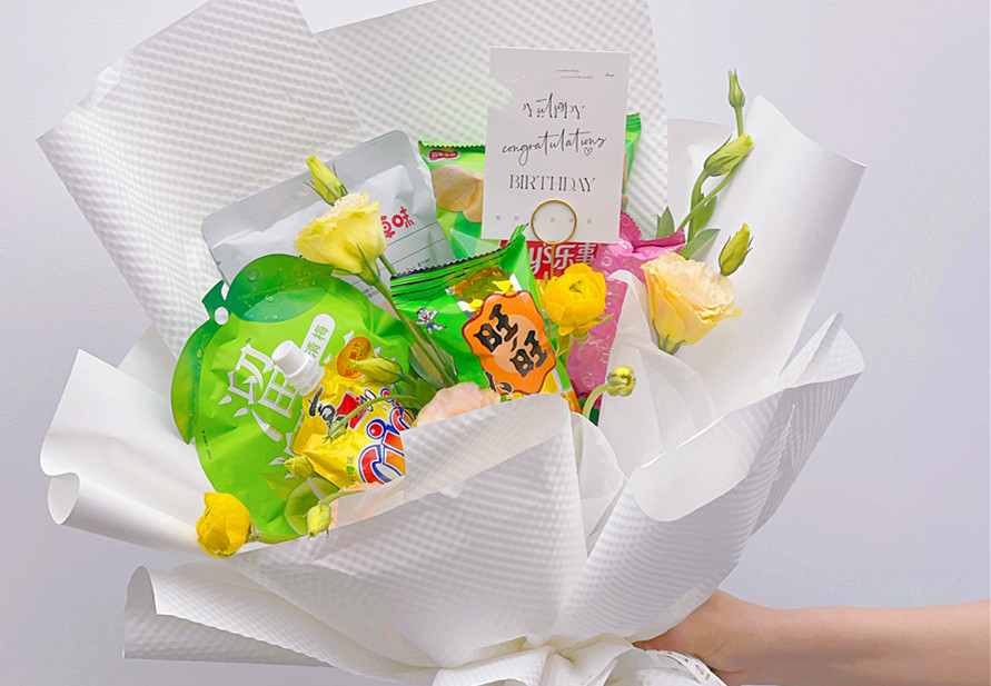 適合做花束的零食？廣西南寧花藝學(xué)校幫你總結(jié)