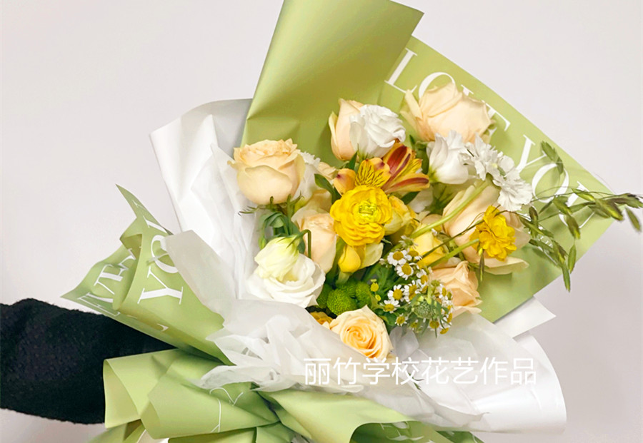 韓系花束的特點，廣西學(xué)插花藝術(shù)