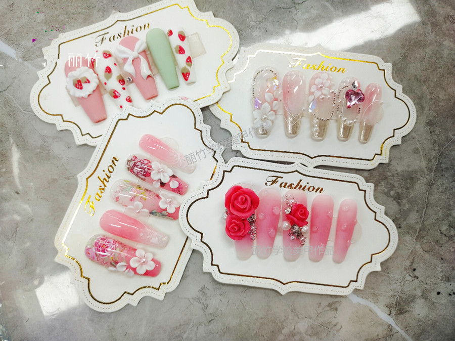 雕花美甲的注意事項，廣西美甲師學校分享