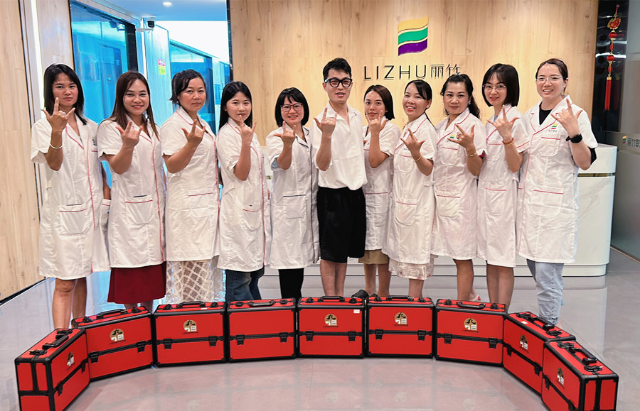 紋繡畢業(yè)感言：麗竹紋繡全能大師班，加油！