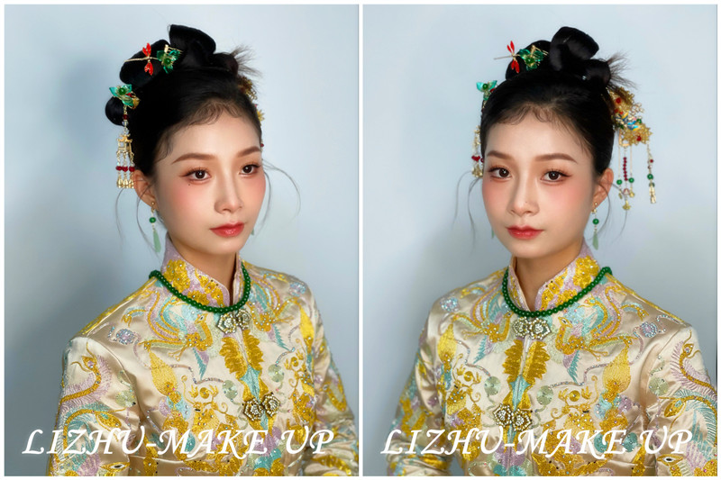 國風(fēng)秀禾造型，南寧培訓(xùn)寫真造型作品