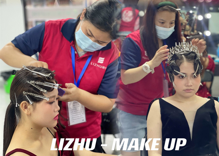 復古手推波練習，廣西學化妝發(fā)型