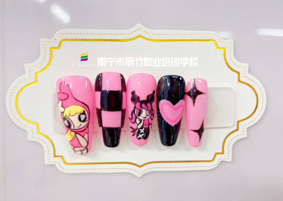 廣西美甲教學課件---美甲掉漆怎么辦？