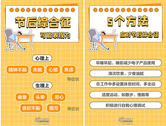 如何擺脫節(jié)后綜合癥？如何調(diào)整好狀態(tài)？