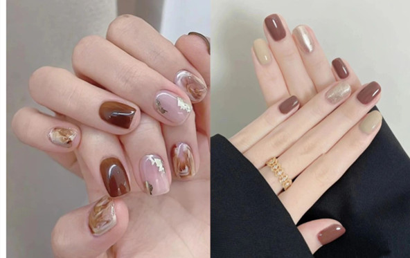 美甲分享：秋日美甲，柔情似水暖人心