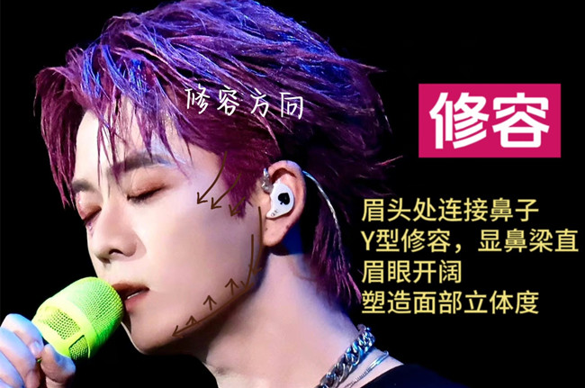 ?明星妝容解析：“葡萄糖”小丑妝