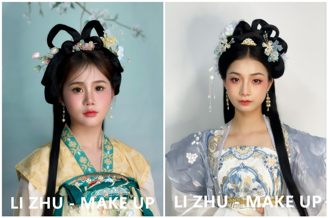 古風造型，廣西彩妝造型進修作品