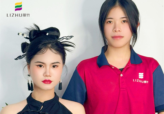 新中式造型，南寧影樓彩妝培訓作品