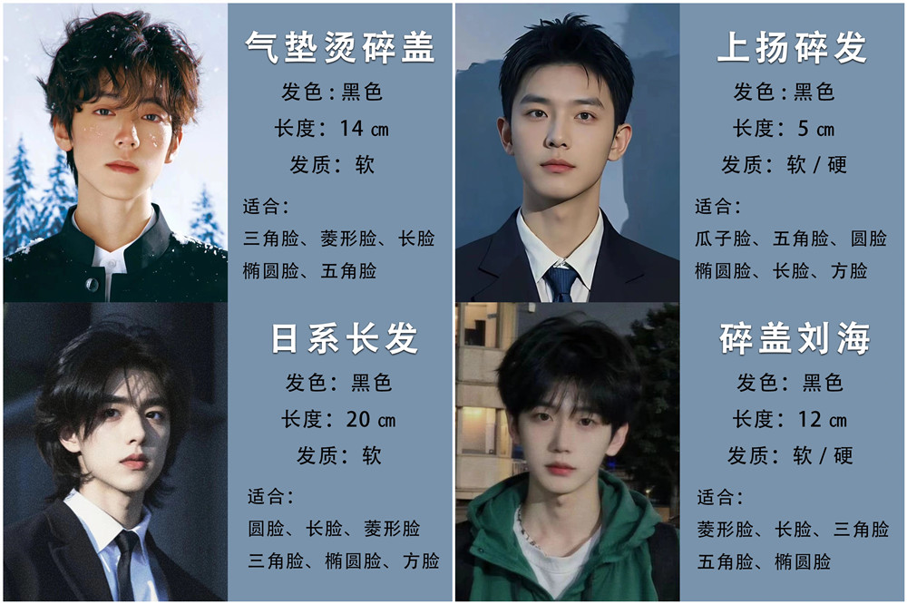 南寧美發(fā)款式學校：2024年男生潮流發(fā)型推薦