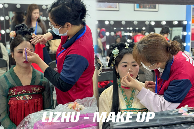 漢服造型妝容特點(diǎn)，廣西寫真彩妝學(xué)校課程講解