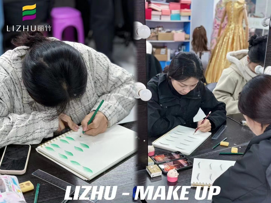 新手學(xué)化妝：紙上畫眉的技巧