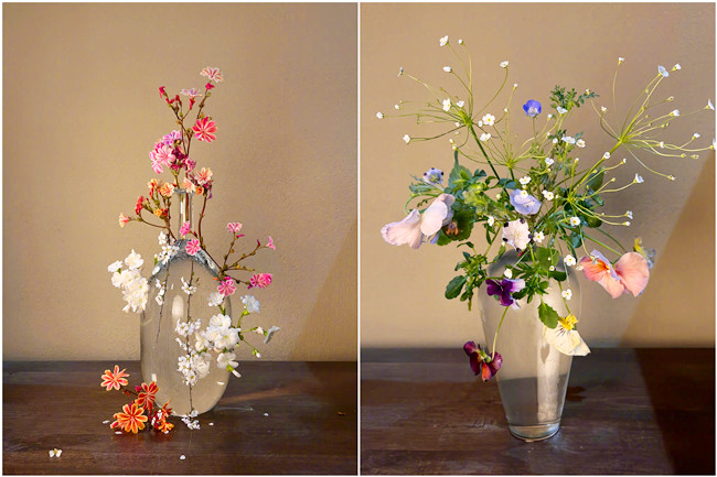 玻璃瓶花藝作品，南寧花藝學(xué)校排行榜推薦