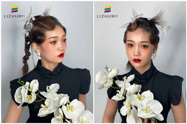 新中式國(guó)風(fēng)造型，南寧化妝進(jìn)修培訓(xùn)課堂作品