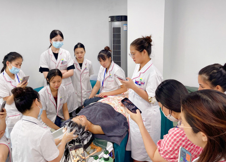 頭療洗頭有什么作用？南寧頭療培訓學校實操講解