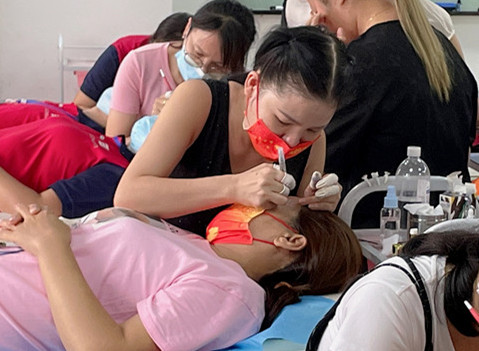 紋繡過后為什么要涂修復(fù)液？南寧紋繡去哪里？