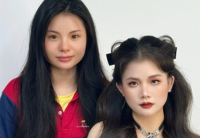 貓系披發(fā)造型，從零開始學(xué)彩妝作品