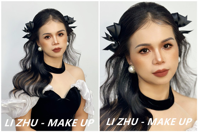 甜美韓式披發(fā)新娘，廣西化妝學(xué)校品牌推薦