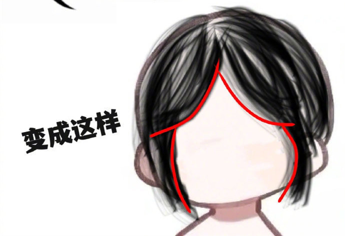 甜美八字劉海教程，學(xué)理發(fā)在南寧