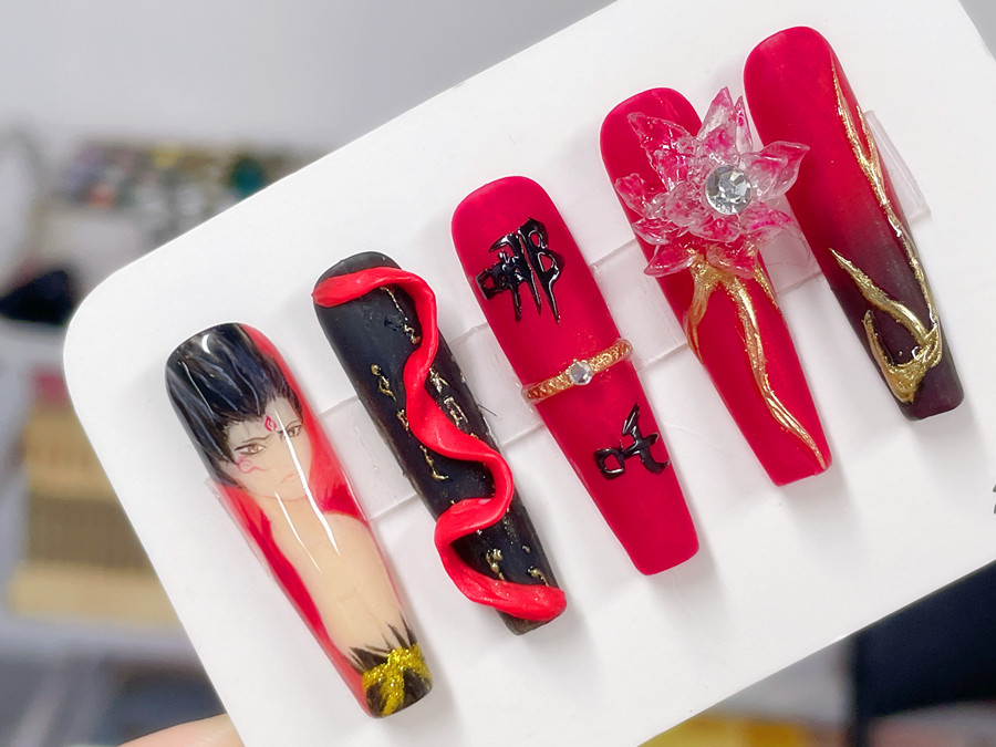 哪吒美甲，南寧美甲學(xué)校排名前三作品