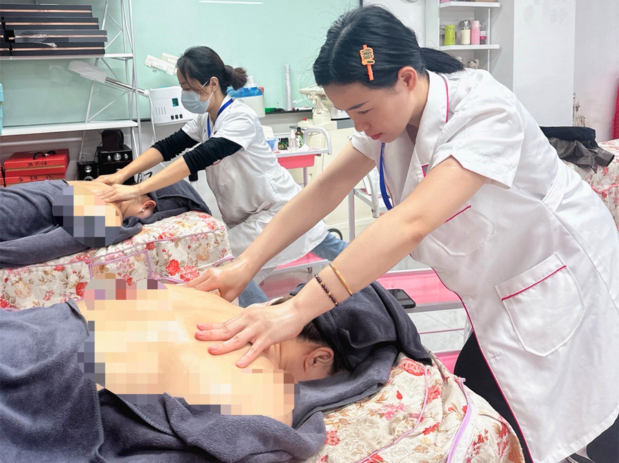 美容師手部如何發(fā)力？廣西培訓美容師訓練