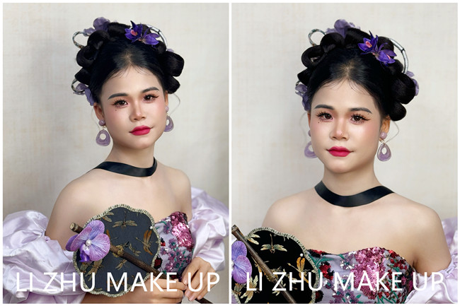 新中式東方造型，?南寧彩妝寫(xiě)真機(jī)構(gòu)作品