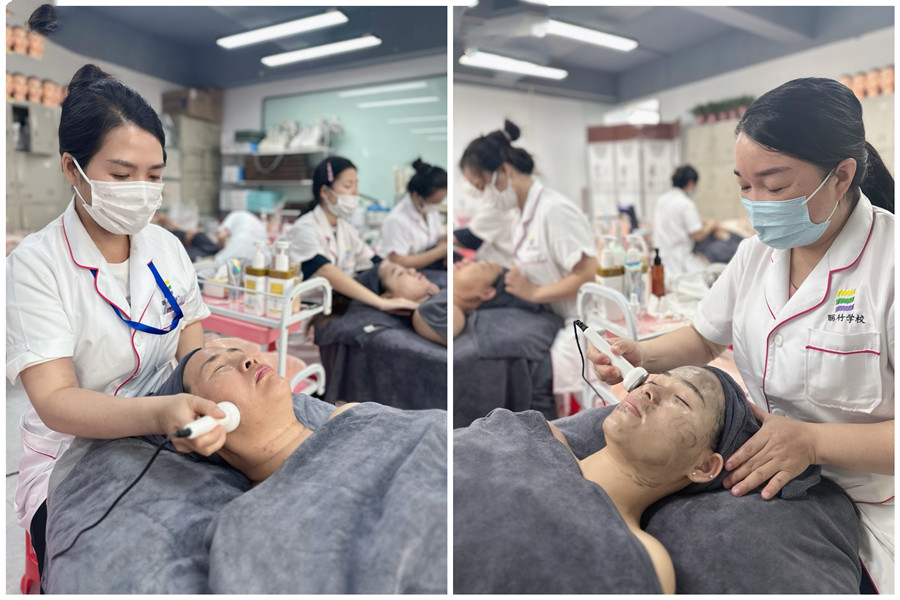 面部導(dǎo)入儀的好處，南寧美容儀器教學(xué)