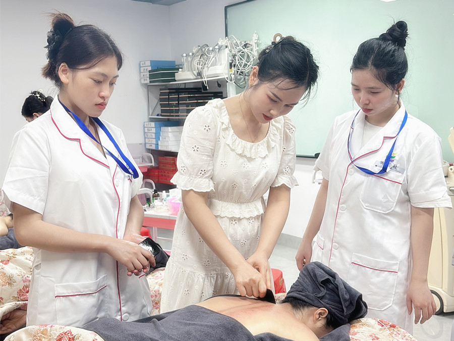 背部疏通的好處，廣西美容健康課程講解