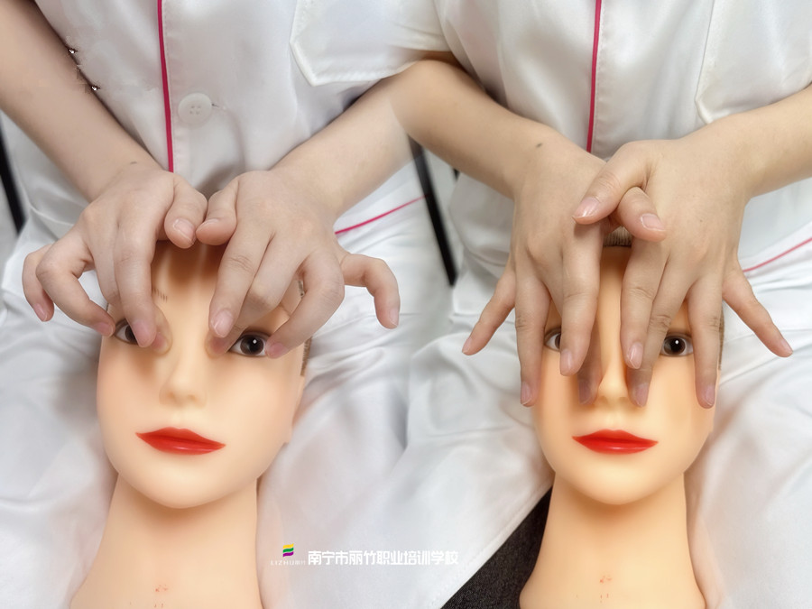 假頭模練習(xí)美容有什么好處，南寧美容培訓(xùn)學(xué)校