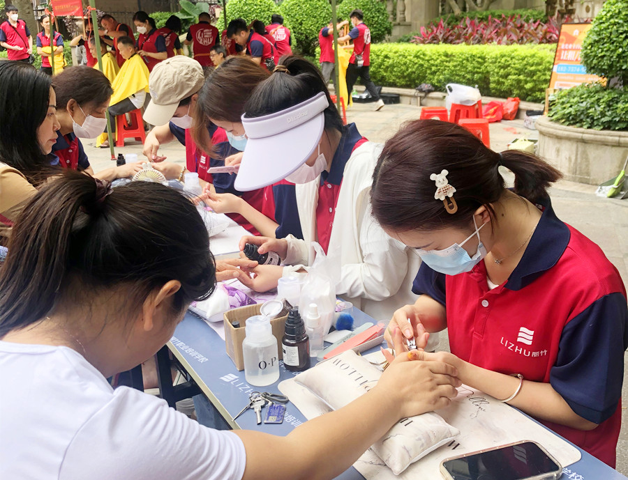 南寧美甲活動社區(qū)，麗竹學校專業(yè)能力受認可