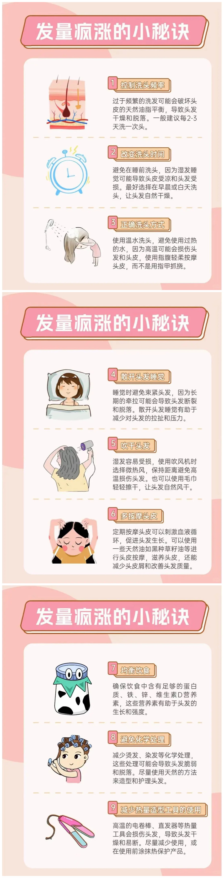 發(fā)量瘋漲的秘訣，廣西美發(fā)護(hù)發(fā)學(xué)校分享課件