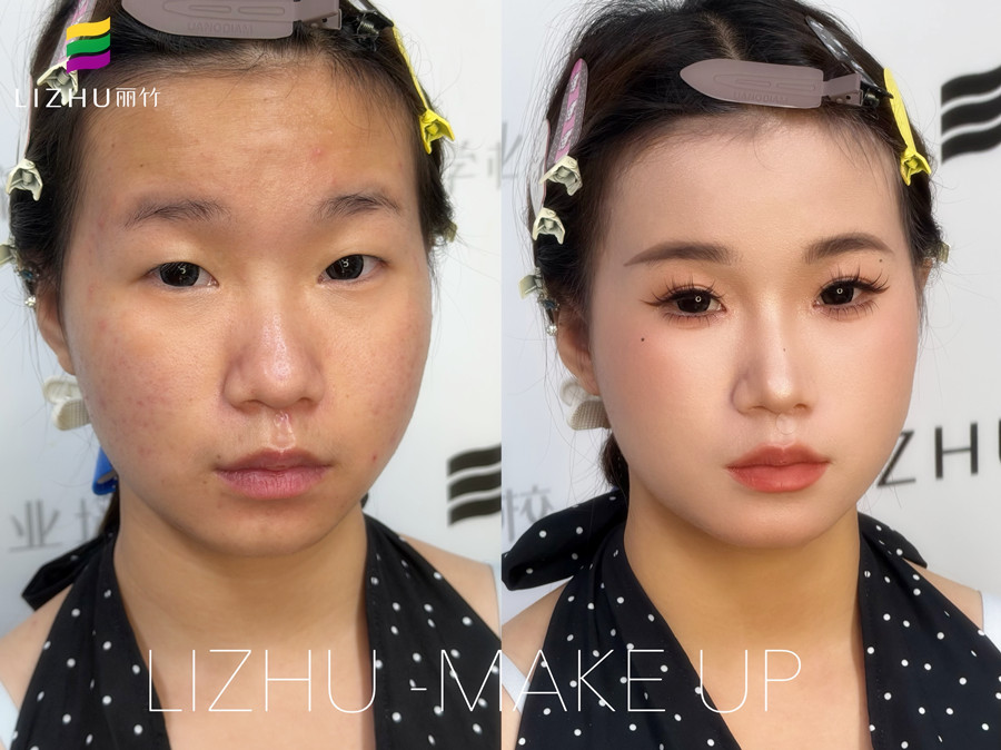 單眼皮調(diào)整技巧，廣西彩妝專業(yè)學(xué)校分享技巧